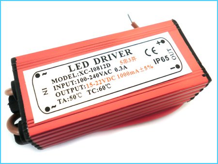 Led Driver Cc Impermeabile Ip67 1000Ma 15V-22Vdc 15W Alimentatore Corrente Costante Xc-I0812D