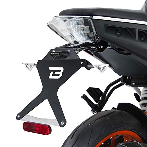 Portatarga Reclinabile Regolabile Barracuda Ktm Duke 390 / Ktm Duke 125 2017-2020