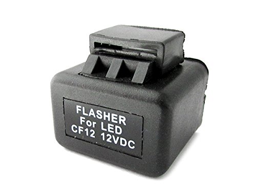 Carall Cl1212 Flasher Led Lampeggiatore Relè Relay Per Frecce Led Moto 12V 2 Spine Cf12