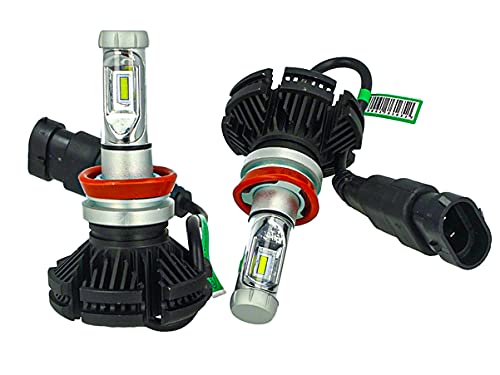 Carall Kit Full Lampada Led H8 H11 12V 24V 30W 3600 Lumen Ip67 Per Abbagliante E Fendinebbia Senza Driver