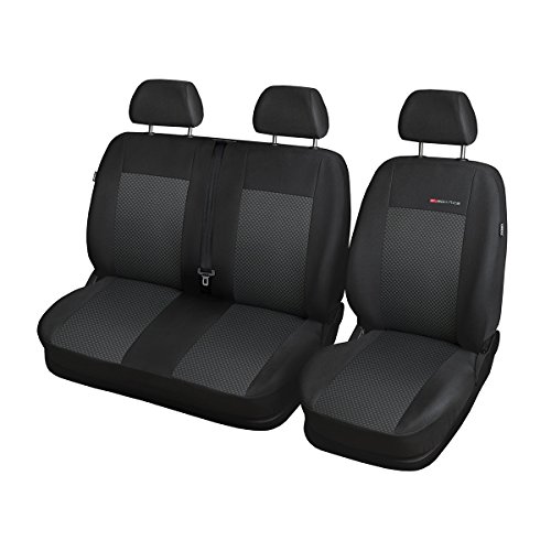 Mossa Coprisedili Su Misura Compatibili Con Citroen Berlingo Ii Van (2008-2018) - Fodere Sedili - Set Coprisedili Auto - E3 1