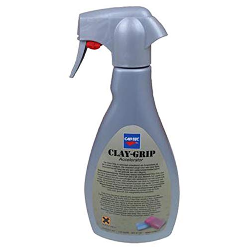 Cartec Clay-Grip Accelerator - Lubrificante Per Clay Bar, Clay Pad E Clay Glove Per Decontaminazione Meccanica Carrozzeria Auto (1 Litro)