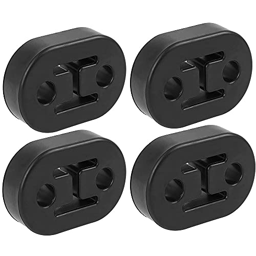 4 Pezzi Gancio Scarico Auto, Universale Scarico Gomma, Supporto Tubo Scarico Auto, Auto Gomma Scarico Gancio, Adatto Per Maggior Parte Delle Auto, 2 F