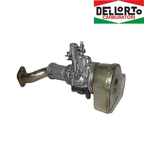 Carburatore 19 Completo Dell'Orto Per Piaggio Vespa 50 Special / L N R Nuovo Collettore 2 Fori