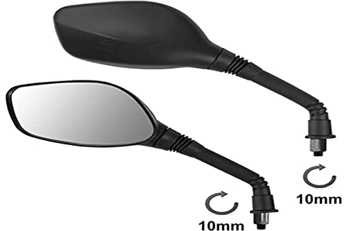 A Monopattino Pro Rearview Mirrors A M10 Motorcycle Motorbike Universal Handlebar M10