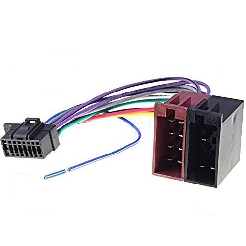 Connettore Adattatore Iso 16 Pin Per Autoradio Sony Cdx1000, Cdx-G1000U, Cdx-Gt574Ui