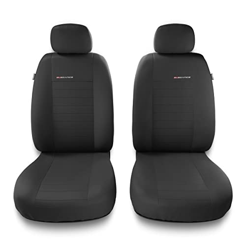Mossa Coprisedili Anteriori Compatibili Con Renault Megane I, Ii, Iii, Iv (1995-2019) - Fodere Sedili - Set Coprisedili Auto Universali - 2Une-4