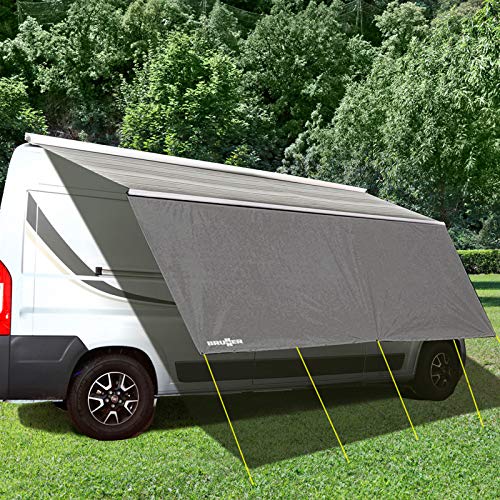 Brunner Sunny View Tendalino Protezione Dal Sole, Parasole Per Caravan, Roulotte, Camper, Furgoni, Minibus E Van, Accessori Di Fissaggio Inclusi, 240 