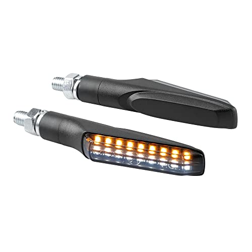 Lampa 91624 Victory Front, Frecce Moto Led Omologate, Indicatori Di Direzione A Led E Luce Di Posizione Anteriori - 12V Led