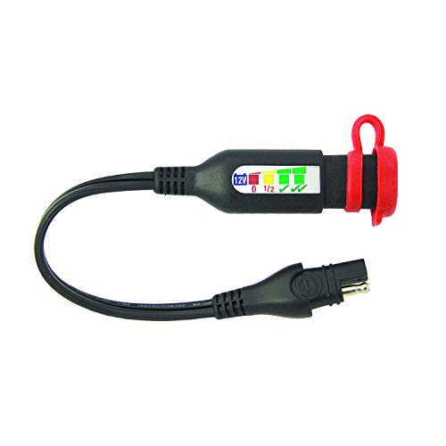 Tecmate Optimate Monitor O-125, Monitoraggio Dello Stato Della Batteria E Del Sistema Di Carica Per Batterie Piombo-Acido Da 12 V Con Connettività Sae