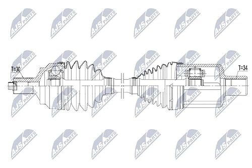 Nty Albero Motore/Semiasse Npw-Me-096 Anteriori Sx