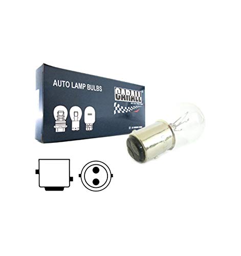 10 Pezzi Lampade Alogena 24V, Ricambio Lampada Per Camion (Bay15D P21/5W 24V 21/5W)