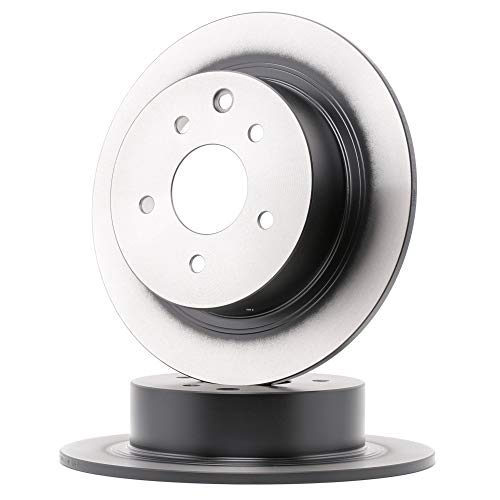 2X Trw Disco Freno Df7369 Hinten Per Nissan Qashqai/Qashqai +2 I (J10, Nj10)