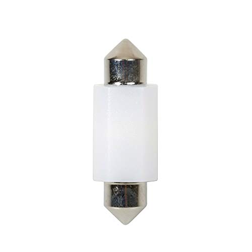 Pilot 58126 Sv8.5-8 Doppia Polarità Resistenza Incorporata Mega-Led 3 Con 3 Smd X 1 Chip, 9-32V, 5W/10W, 12Mm X 36Mm, Bianco