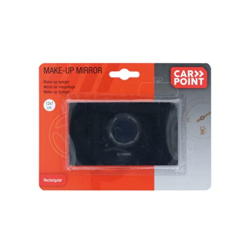 Carpoint Sonnenblende Spiegel | Innenspiegel Auto | Auto Spiegel | Make-Up-Spiegel Auto | Rechteckig