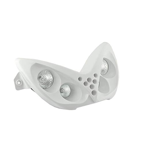 March 15 Double Optique Tnt 4 Lampes Halogene Adapt. Yamaha Nitro/Aerox Blanc *