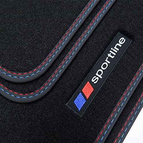 Tuning-Art Sf003 Tappetini Sportline-Design Per Bmw 1 Series E87 5-Porte 2004-2011