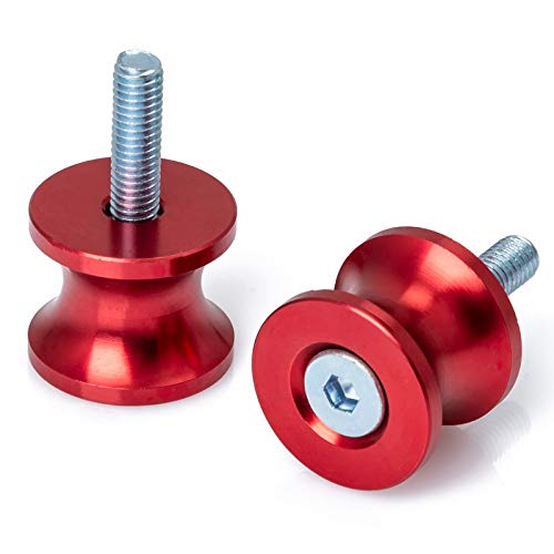 Coppia Supporti Cavalletto Moto Nottolini Accessori Alzamoto Vite M 0 6 Rosso