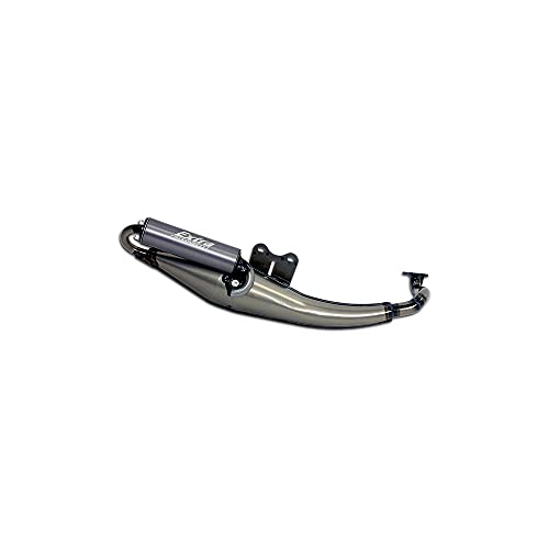 Giannelli Marmitta Scooter Extra V2 Kymco People 50 '07/13 2T - Omolog.Eu Vern.Trasparente Sil.Allum.Anod.