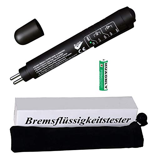 Hhtec Test Fluido Freni Con 5 Led Brake Fluid Tester