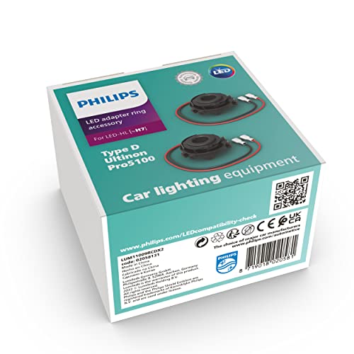 Philips Adattatori Tipo Rcd Per Le Lampadine Led (H7) Ultinon Pro5100