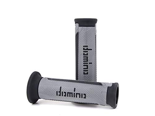 Domino Tommaselli Coppia Manopole A350 Turismo Argento/Antracite