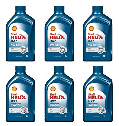 Shell Helix Hx7 Professional Av 5W-30 Barattolo 1 Litro (6)