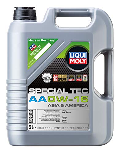 Liqui Moly Special Tec Aa 0W-16 | 5 L | Olio Motore Per Tecnologia Di Sintesi | Sku: 21328