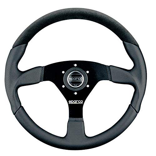 Sparco 015Tl522Tuv L 505 Lap 5 Volante Scamosciato, Omologato Tuv