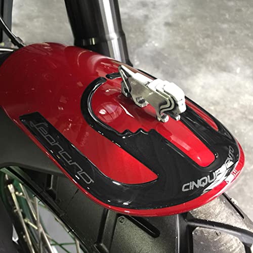 Resin Bike Adesivi Moto Compatibile Con Benelli Leoncino 500 2017-2020. Protezione Parafango Anteriore Moto Da Urti E Graffi. Adesivo 3D Resinato - Ne