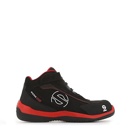 Sparco S0751542Rsnr Zapatillas Racing Evo Rosso/Nero, Rojo/Nero, 42 Eu