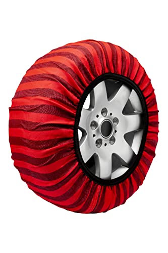 Isse Set Di 2 Catene Da Neve In Tessuto Per Auto Classic Taglia 70