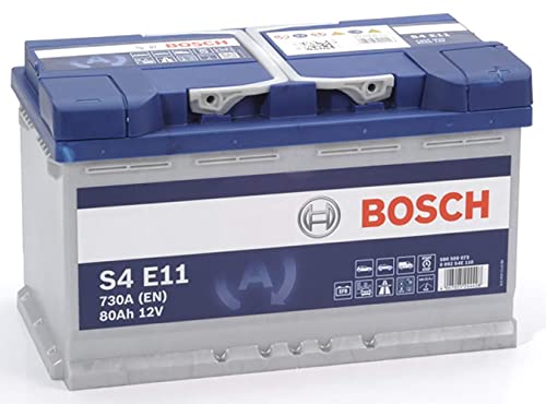 Bosch S4E11, Batteria Per Auto, 80A/H, 800A, Tecnologia Efb, Adattato Per Veicoli Con Sistema Start/Stop