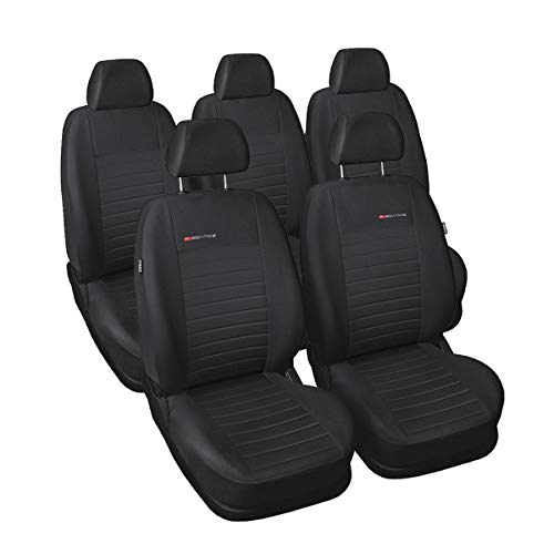Mossa Coprisedili Su Misura Compatibili Con Renault Scenic Iii Monovolume (2009-2013) - Fodere Sedili - Set Coprisedili Auto - E4