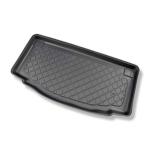 Mossa Vasca Baule Compatibile Con Hyundai I10 Ii Ba Hatchback (11.2013-12.2019) - Tappetino Per Bagagliaio - Tappeto Bagagliaio Per Auto - G