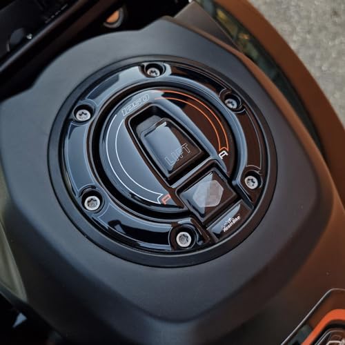 Resin Bike Adesivi Moto Compatibile Con Harley Davidson Pan America 1250 2023. Protezione Tappo Serbatoio Da Urti E Graffi. Adesivi Resinati Con Effet