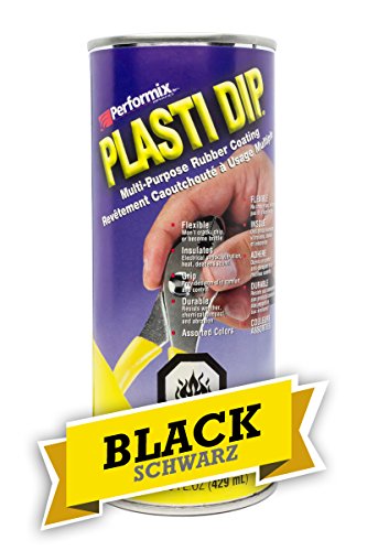 Plasti Dip Liquido Nero Opaco 0,5 Litri L'Originale Americano