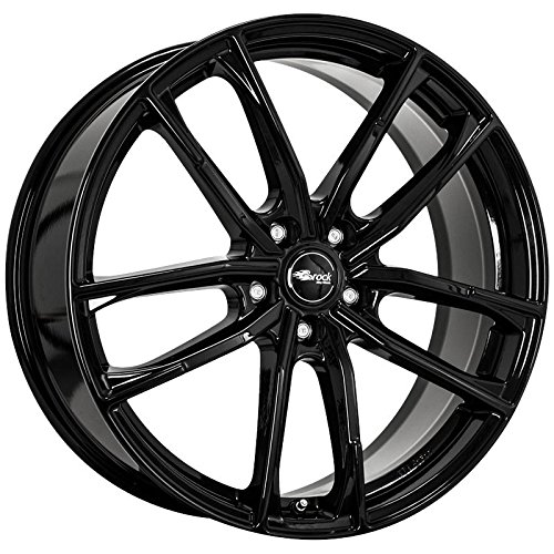 Cerchi In Lega Brock B38 8X18 5X108 Et45 Glossy Black