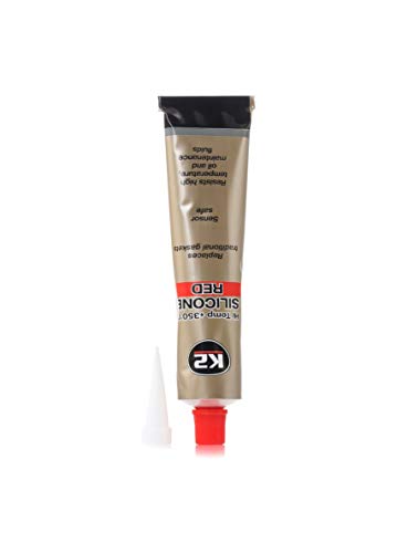 K2 - Silicone Ad Alta Temperatura 350 °C, Tubo Rosso 85 G