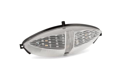 Fanale Posteriore Str8 Led Per Peugeot Speedfight 2, Bianco, Con Marchio Di Controllo