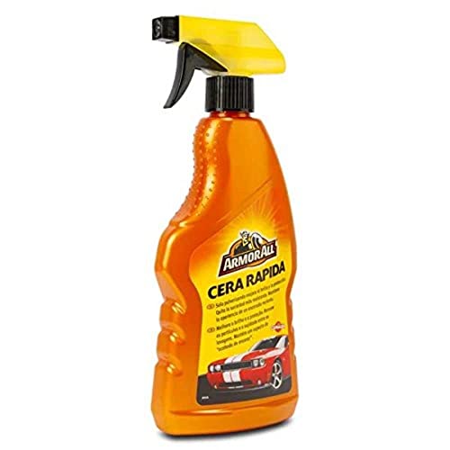 Armor All Cera Protettiva Rapida, Ridona Brillantezza E Crea Strato Protettivo Con Cera Carnauba, 500 Ml, Gaa44500Spi