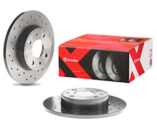 Brembo 08.5085.11 - Disco Freno Con Verniciatura Uv (Set Di 2) - Anteriore E Posteriore