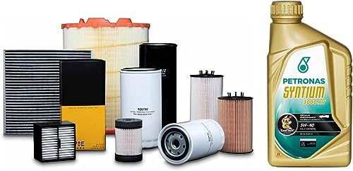 Kit Tagliando Con 4 Filtri Misti Per Motori 1.3 Multijet (Filtro Olio, Filtro Aria, Filtro Carburante E Filtro Abitacolo) + 4 Litri Olio Motore Seleni