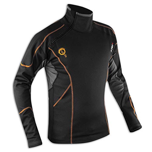 A-Pro Maglia Termica Sottotuta Moto Intimo Tecnico Sci Invernale Wind Stopper Uomo 3Xl