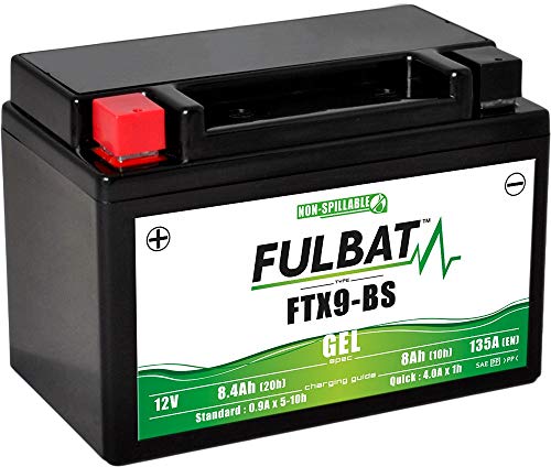 Fulbat - Batteria Moto Gel Ytx9-Bs / Ftx9-Bs / Wp9Bs 12V 8Ah