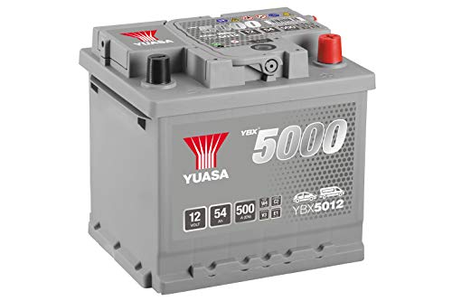 Yuasa Ybx5012 Batteria Di Avviamento Ad Alte Prestazioni, Argento