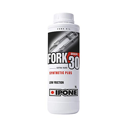 Ipone - Olio Per Forcelle Moto - Fork 30 - Semisintetico - Antiattrito E Antiemulsione - Pronto All'Uso - 1 Litro