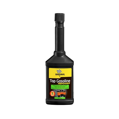 Bardahl - Top Gasoline Repower, Additivo Benzina Per Pulizia Di Sistemi Di Alimentazione Gdi E Pfi, Rimuove Efficacemente I Depositi Già Dal Primo Tra