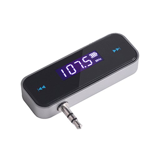 Trasmettitore Fm, Trasmettitore Audio Fm Radio Fm Radio Techken Per Iphone, Telefoni Cellulari Android, Ipad, Ipod, 2,4 Pollici
