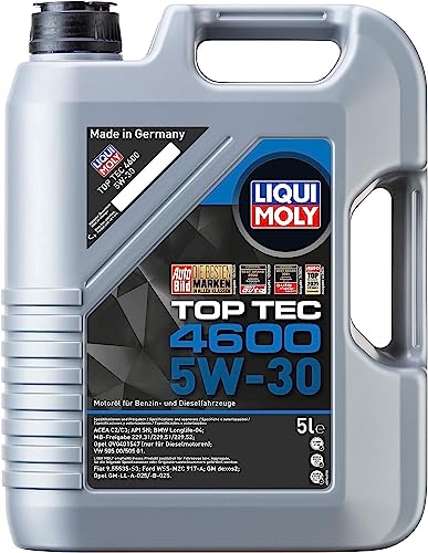 Liqui Moly Top Tec 4600 5W-30 | 5 L | Olio Motore Per Tecnologia Di Sintesi | Sku: 2316